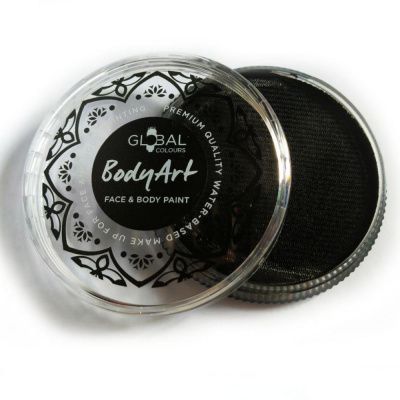 Краска для аквагрима Черный 32g Global