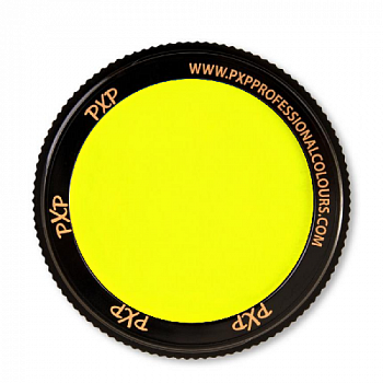 Краска для аквагрима Неон желтый 30g Professional Colors