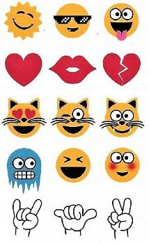 Emotki-dla-dzieci-motywacyjne-tatuaze-dla-dzieci