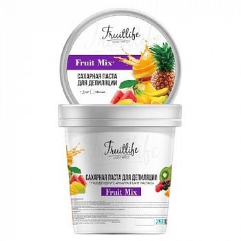 Fruit Life Сахарная паста Фруктовый микс мягкий 1,5кг