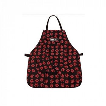 Фартук_Wahl_Animal_paw_print_apron_с_лапами_черный-коралловый__0093-6125_