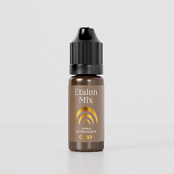 Пигмент для бровей CLAY by Anna Kutsevolova (для волосковой техники) 10мл