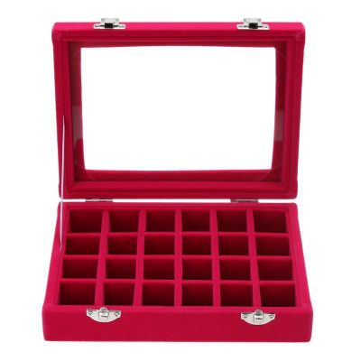 20-15-4-5cm-Velvet-Glass-Jewelry-Box-Casket-Organizer-Jewelry-Box-Display-Box-Tray-Holder